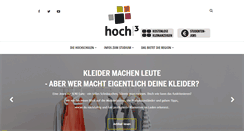 Desktop Screenshot of hochschulenhoch3.de